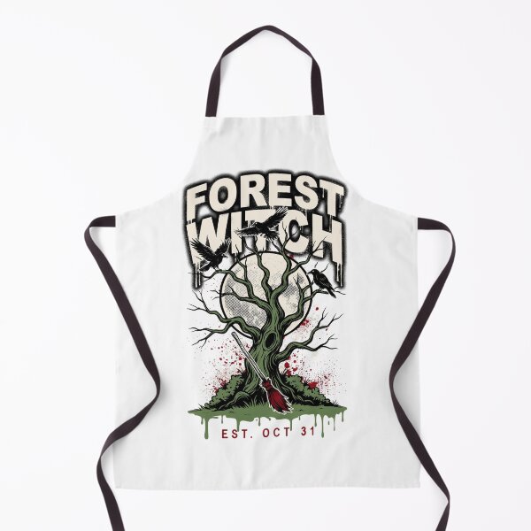 Item preview, Forest Witch Halloween Tree Design Graphic Tee v13 designed and sold by DarylWelsh2024.