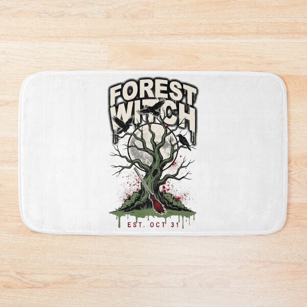 Item preview, Forest Witch Halloween Tree Design Graphic Tee v13 designed and sold by DarylWelsh2024.