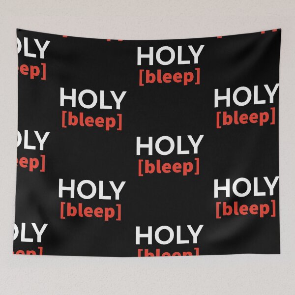 Item preview, Holy Bleep Funny Censored Sarcastic Adult Humor Novelty Gag Gift Design designed and sold by 519xdesign.
