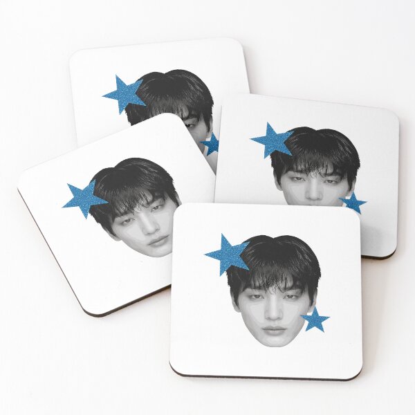 Item preview, Trendy Idol Portrait Blue Stars Tee designed and sold by tranhuonggiang.
