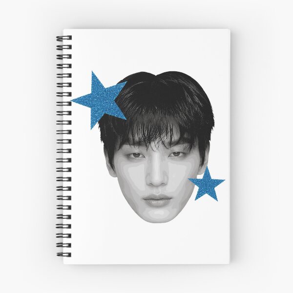 Item preview, Trendy Idol Portrait Blue Stars Tee designed and sold by tranhuonggiang.