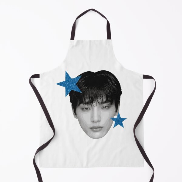 Item preview, Trendy Idol Portrait Blue Stars Tee designed and sold by tranhuonggiang.