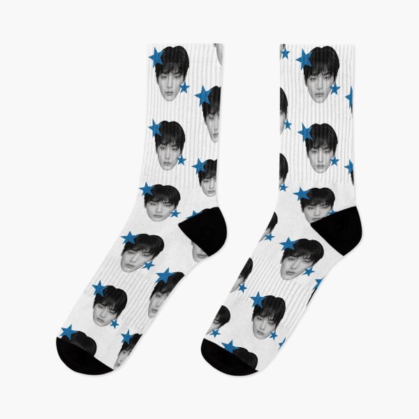Item preview, Trendy Idol Portrait Blue Stars Tee designed and sold by tranhuonggiang.