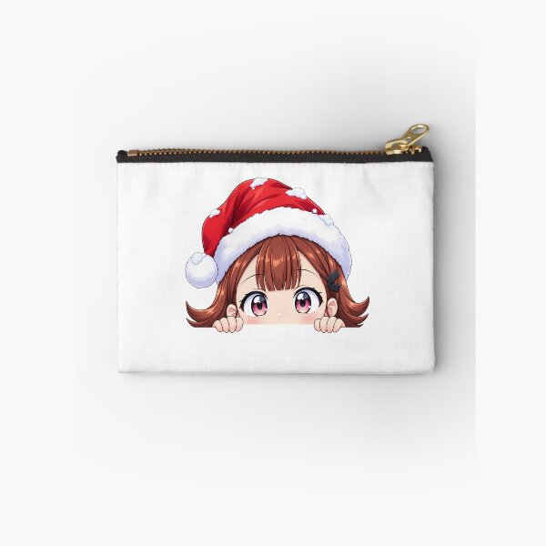 Item preview, Ren Yamai Komi Cant Communicate Christmas Peeking Chibi designed and sold by mildaclairmo.