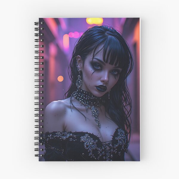 Item preview, Hot Halloween Anime Girl Goth Mommy Waifu Woman designed and sold by Your New Fixation.