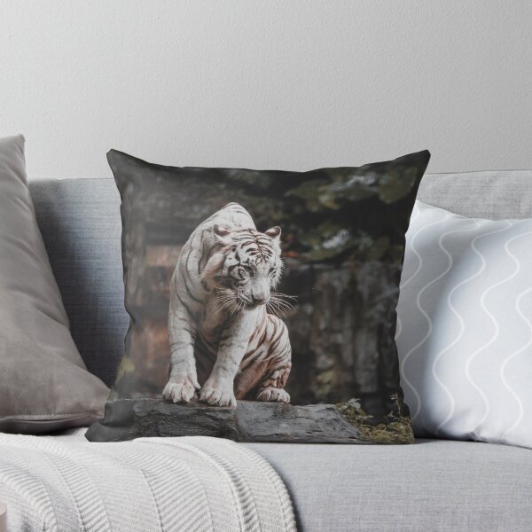 Item preview, WHITE TIGER - ANIMAL PHOTOGRAPHY - ANIMAL ART - NATURE - CATS  designed and sold by santo ✝abú.