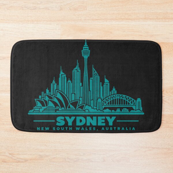 Item preview, Sydney New South Wales Line Art Skyline Poster designed and sold by CMYKStudio.