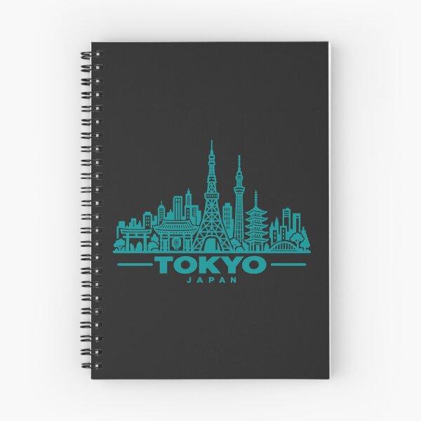 Item preview, Tokyo Japan Line Art Skyline Poster designed and sold by CMYKStudio.