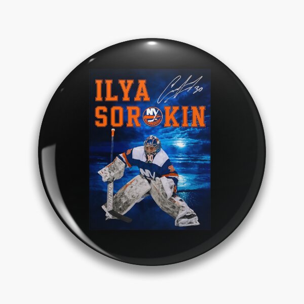 Item preview, Ilya Sorokin Goalie Moonlit Ocean Signature  designed and sold by anthonyperry6.