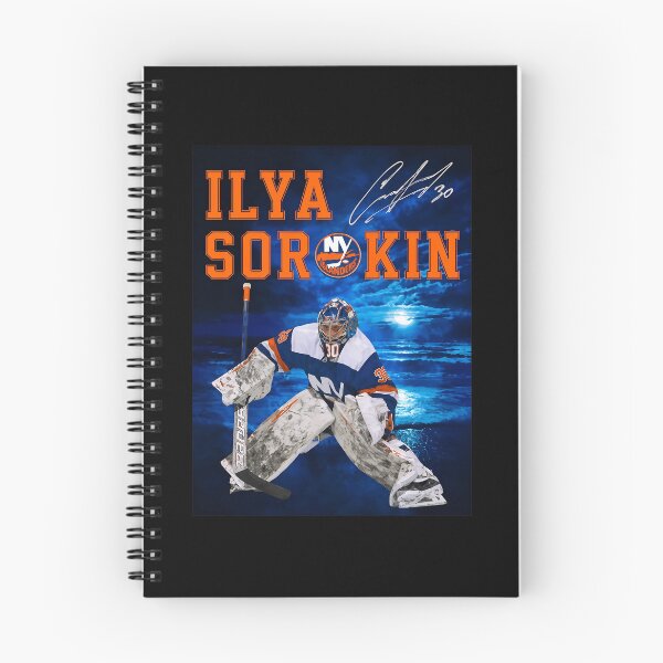 Item preview, Ilya Sorokin Goalie Moonlit Ocean Signature designed and sold by anthonyperry6.