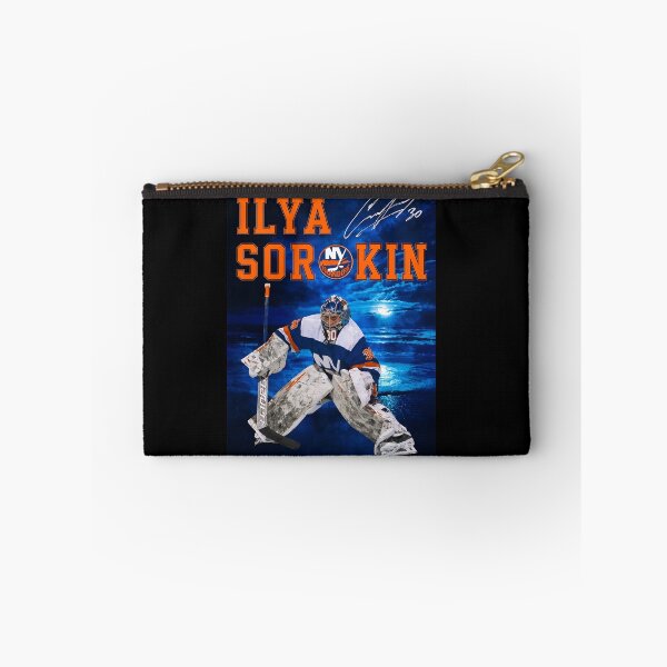 Item preview, Ilya Sorokin Goalie Moonlit Ocean Signature  designed and sold by anthonyperry6.