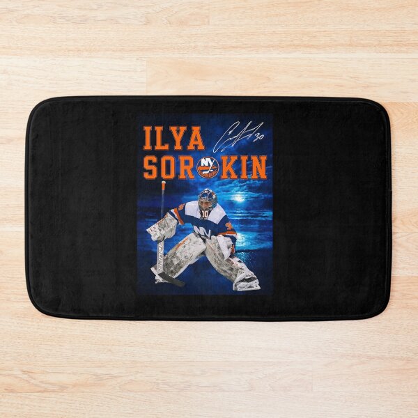 Item preview, Ilya Sorokin Goalie Moonlit Ocean Signature  designed and sold by anthonyperry6.