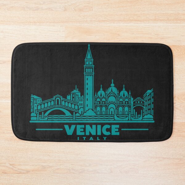 Item preview, Venice Italy Line Art Skyline Poster designed and sold by CMYKStudio.