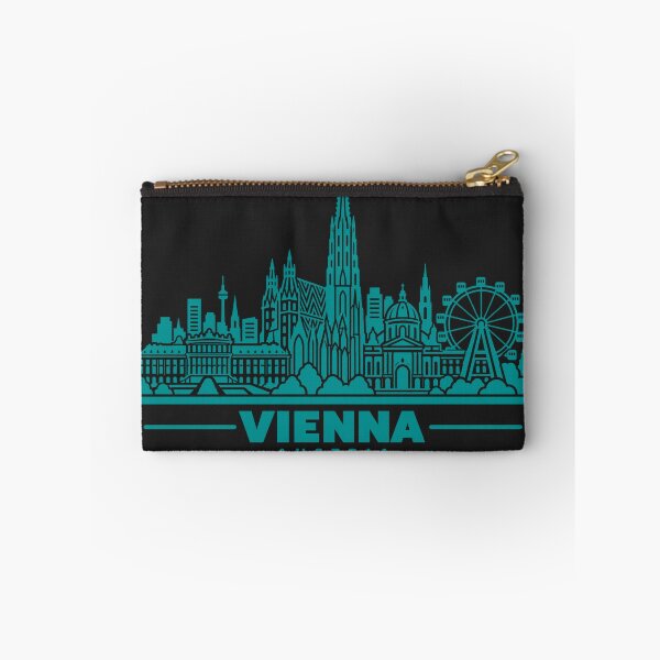 Item preview, Vienna Austria Line Art Skyline Poster designed and sold by CMYKStudio.