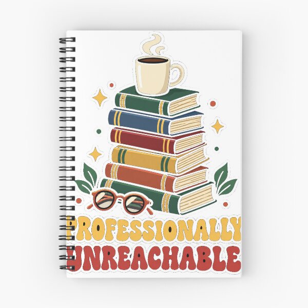 Item preview, Bookworm Gift - Professionally Unreachable designed and sold by RedRubyBubble.