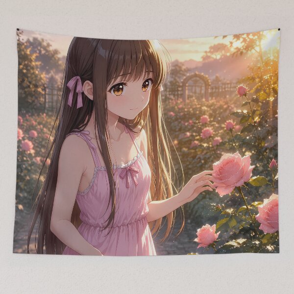 Item preview, Tohru Honda Fruits Basket Sunset Rose Garden designed and sold by mildaclairmo.