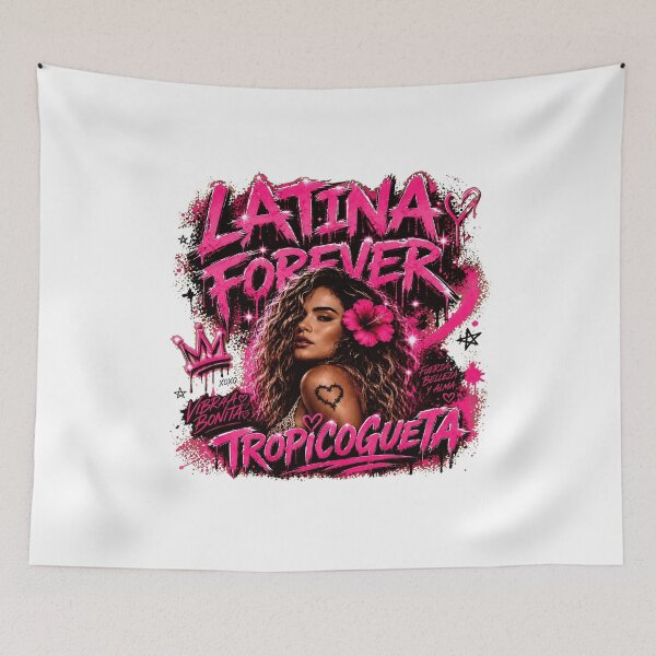 Item preview, Vibrant Latina Graffiti Style Woman Design designed and sold by lanaifyke.