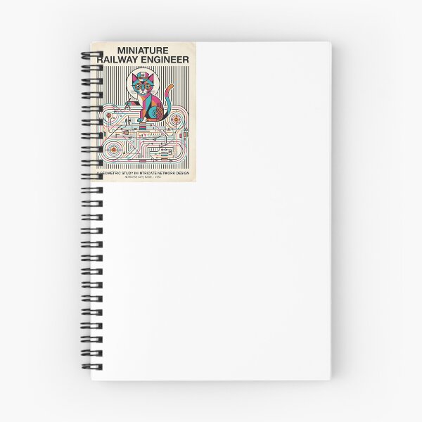 Item preview, Burmese Cat Railway Engineer designed and sold by PictoVibe.