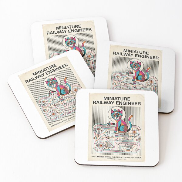 Item preview, Burmese Cat Railway Engineer designed and sold by PictoVibe.