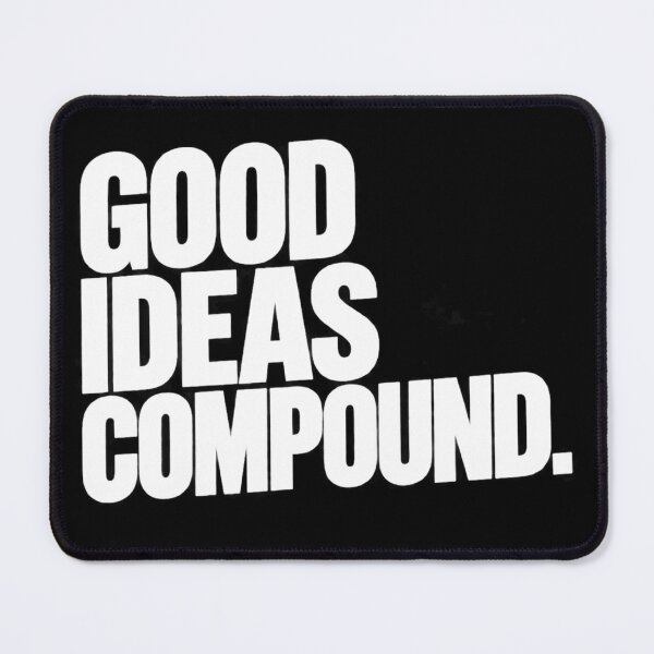 Item preview, Good Ideas Compound Entrepreneur Motivation Quote designed and sold by NOVYXEL.