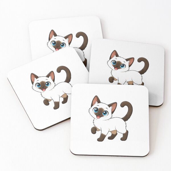 Item preview, Siamese Cat Gift - Cute Lover Mom designed and sold by RedRubyBubble.