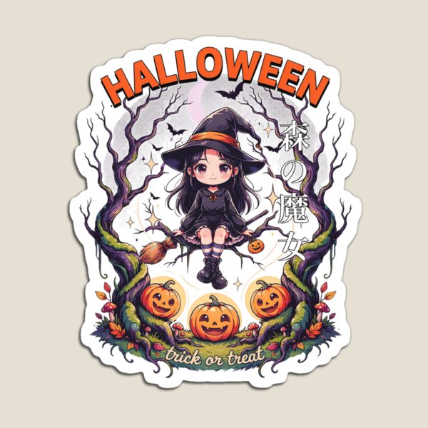 Item preview, Forest Witch Halloween Tree Design Graphic Tee v17 designed and sold by DarylWelsh2024.
