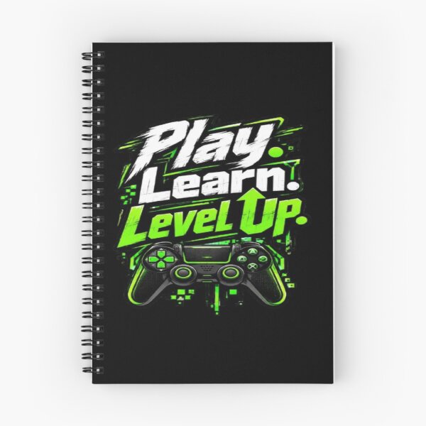 Item preview, Play Learn Level Up Gaming Education & Personal Growth Motivational Design designed and sold by v6ziix.