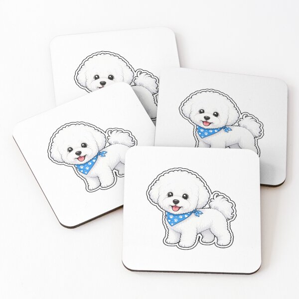 Item preview, Bichon Frise Gift - Cute Dog Lover Dog Mom designed and sold by RedRubyBubble.