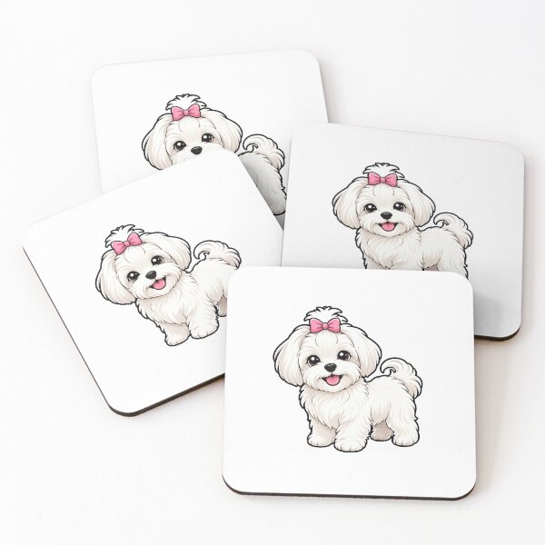 Item preview, Maltese Gift - Cute Dog Lover Dog Mom designed and sold by RedRubyBubble.