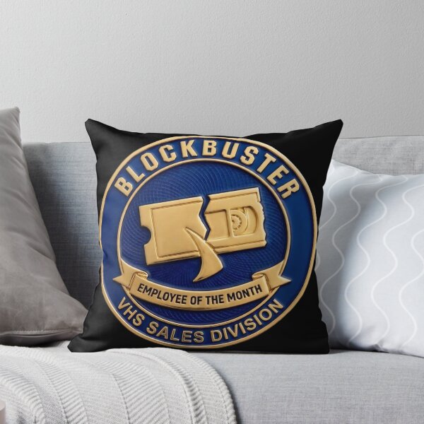 Item preview, Blockbuster VHS Sales Division - Employee of the Month Fake Badge designed and sold by RogueSquirrels.