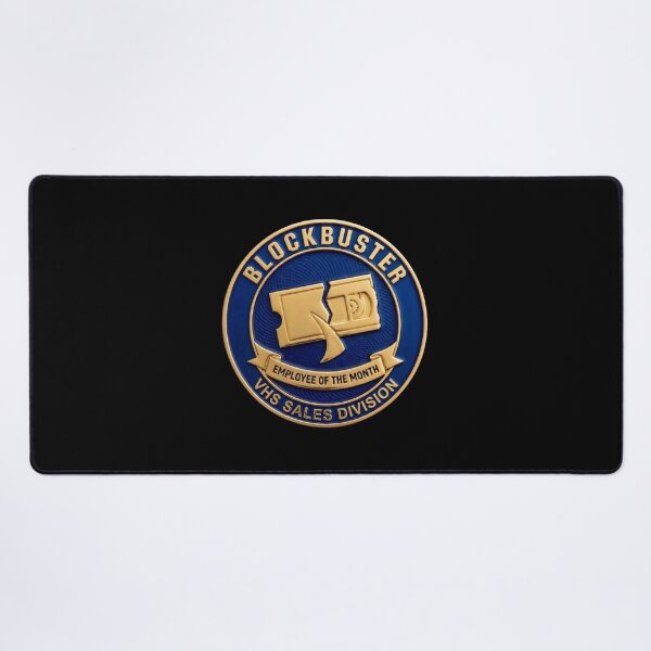 Item preview, Blockbuster VHS Sales Division - Employee of the Month Fake Badge designed and sold by RogueSquirrels.