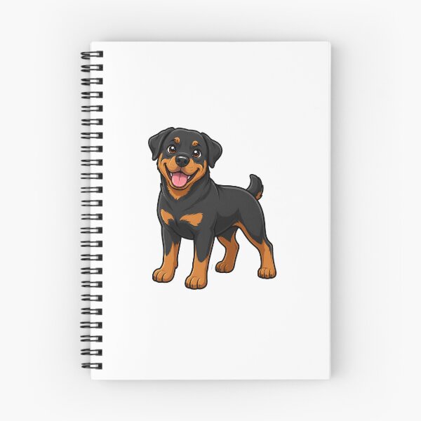 Item preview, Rottweiler Gift - Cute Dog Lover designed and sold by RedRubyBubble.