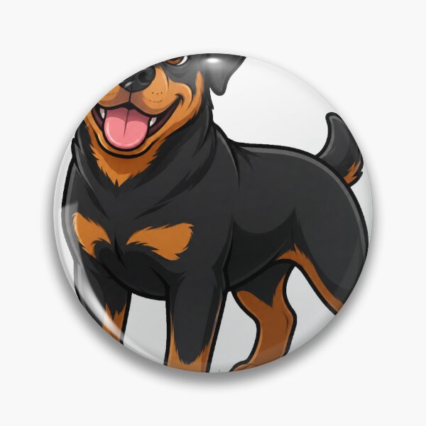Item preview, Rottweiler Gift - Cute Dog Lover designed and sold by RedRubyBubble.