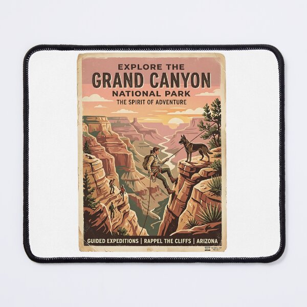 Item preview, Belgian Malinois Canyon Rappeller designed and sold by PictoVibe.