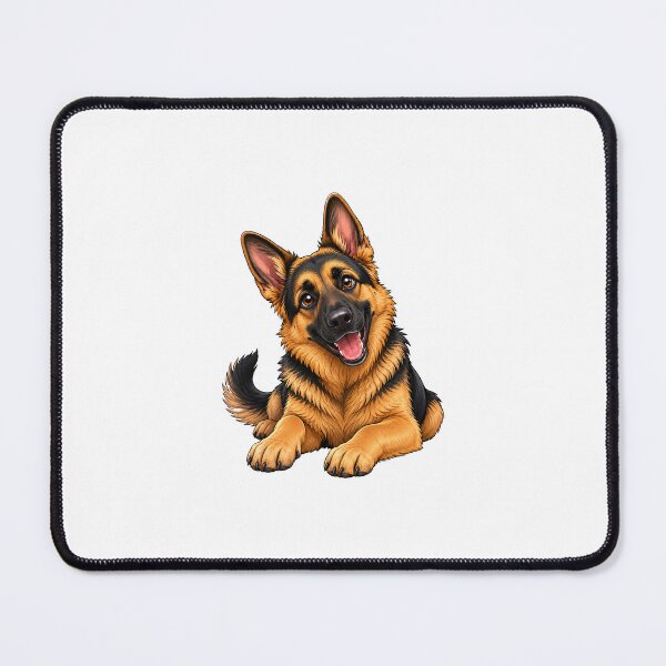 Item preview, German Shepherd Gift - Cute Dog GSD Lover designed and sold by RedRubyBubble.