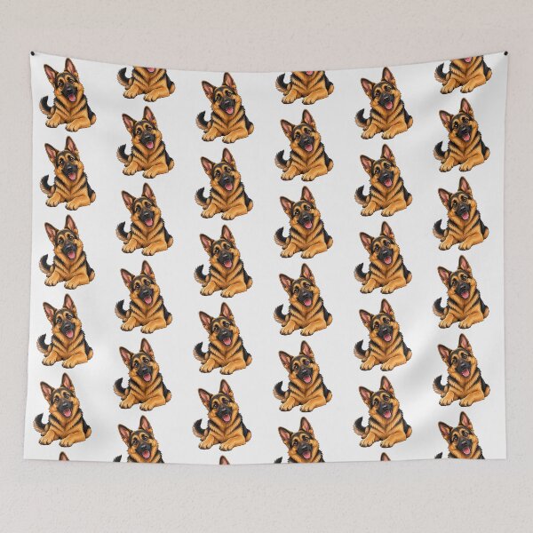 Item preview, German Shepherd Gift - Cute Dog GSD Lover designed and sold by RedRubyBubble.