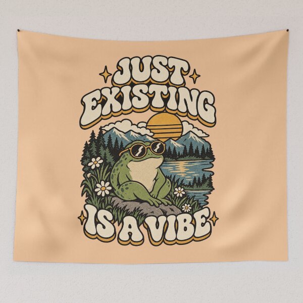 Item preview, JUST EXISTING IS A VIBE designed and sold by markbutler510.