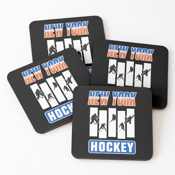 Item preview, New York Hockey Player Silhouettes  designed and sold by anthonyperry6.