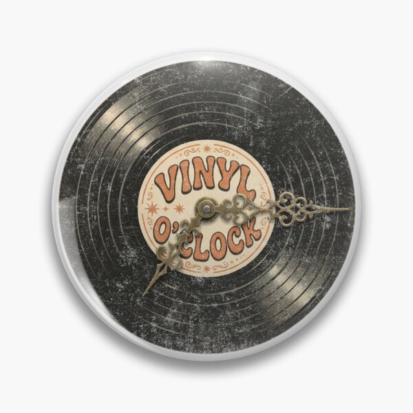 Item preview, Vinyl O'Clock - Retro Record Clock designed and sold by Nacho Average Designs.