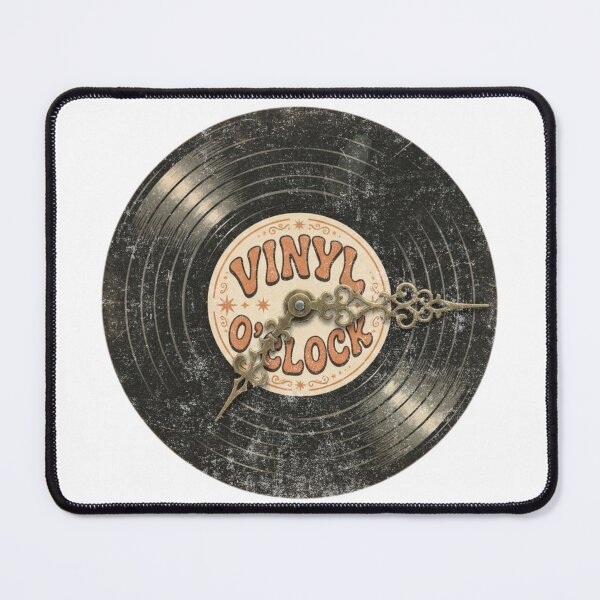 Item preview, Vinyl O'Clock - Retro Record Clock designed and sold by Nacho Average Designs.