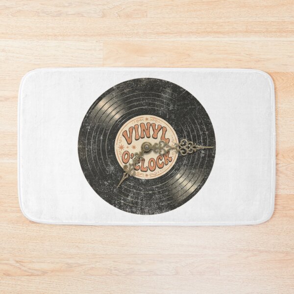 Item preview, Vinyl O'Clock - Retro Record Clock designed and sold by Nacho Average Designs.