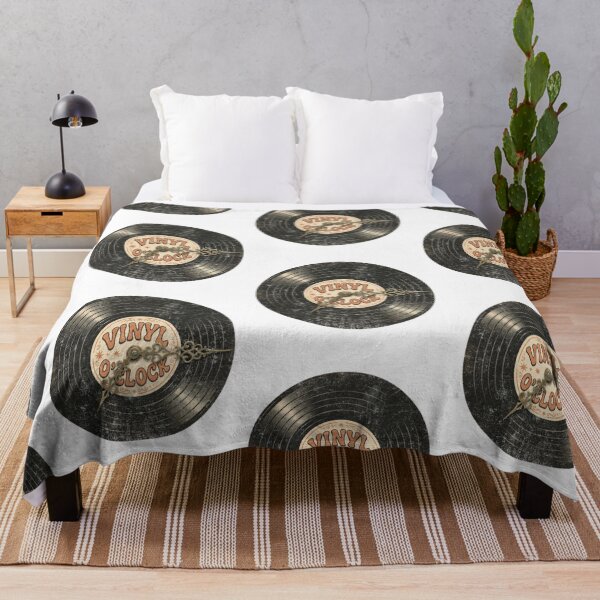 Item preview, Vinyl O'Clock - Retro Record Clock designed and sold by Nacho Average Designs.