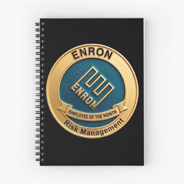 Item preview, Enron Risk Management - Employee of the Month Fake Badge designed and sold by RogueSquirrels.