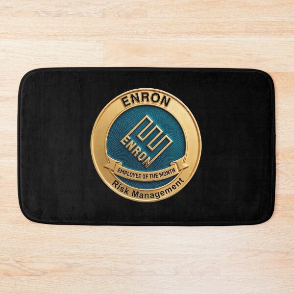Item preview, Enron Risk Management - Employee of the Month Fake Badge designed and sold by RogueSquirrels.