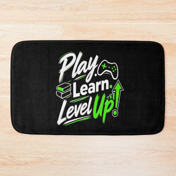 Item preview, Play Learn Level Up  Gaming Education  Personal Growth Motivational Design designed and sold by v6ziix.