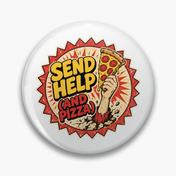 Item preview, College Gift - Send Help And Pizza designed and sold by RedRubyBubble.