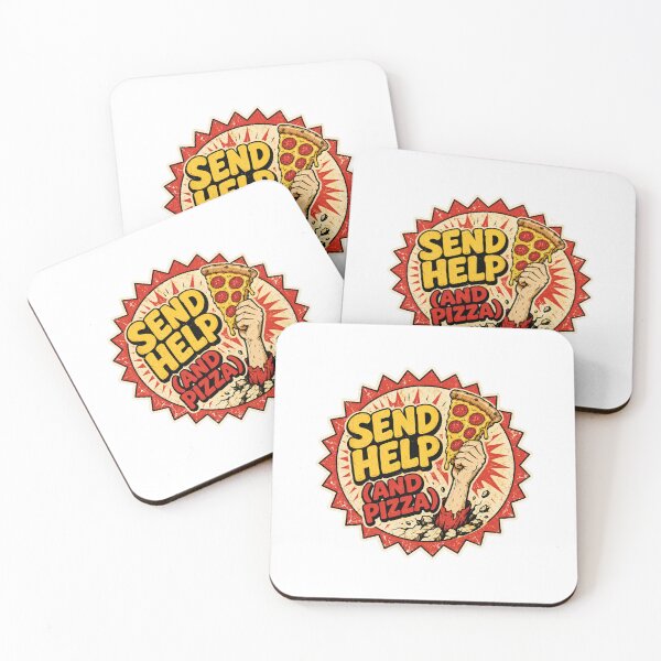 Item preview, College Gift - Send Help And Pizza designed and sold by RedRubyBubble.
