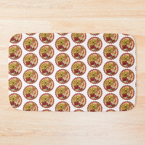 Item preview, College Gift - Send Help And Pizza designed and sold by RedRubyBubble.