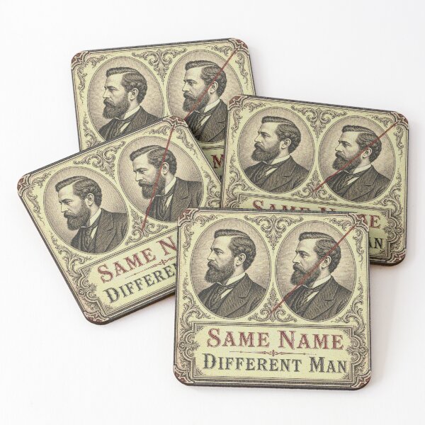 Item preview, Same name, different man, ancestors, mix-up designed and sold by BoosterShop.