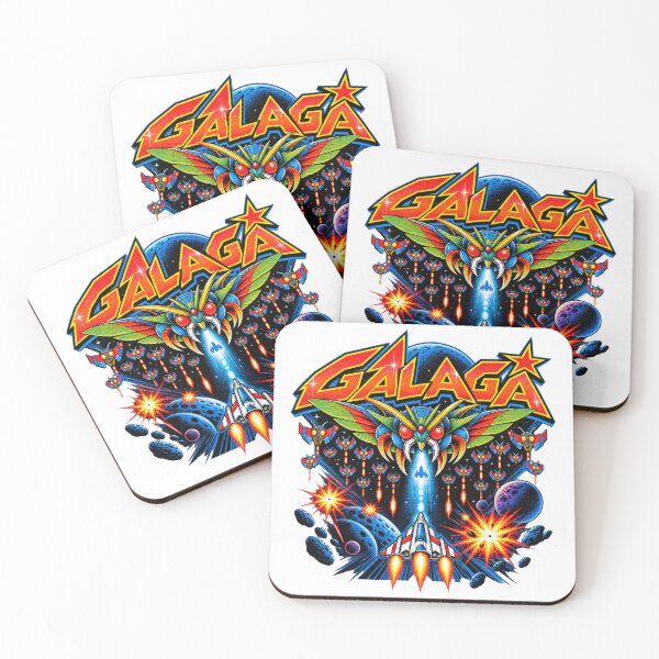 Item preview, Galaga – Retro Arcade Space Shooter designed and sold by DopeyRobot.